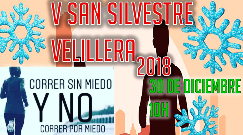 Velilla celebrará la San Silvestre Velillera bajo el lema "Correr sin miedo y no correr por miedo"