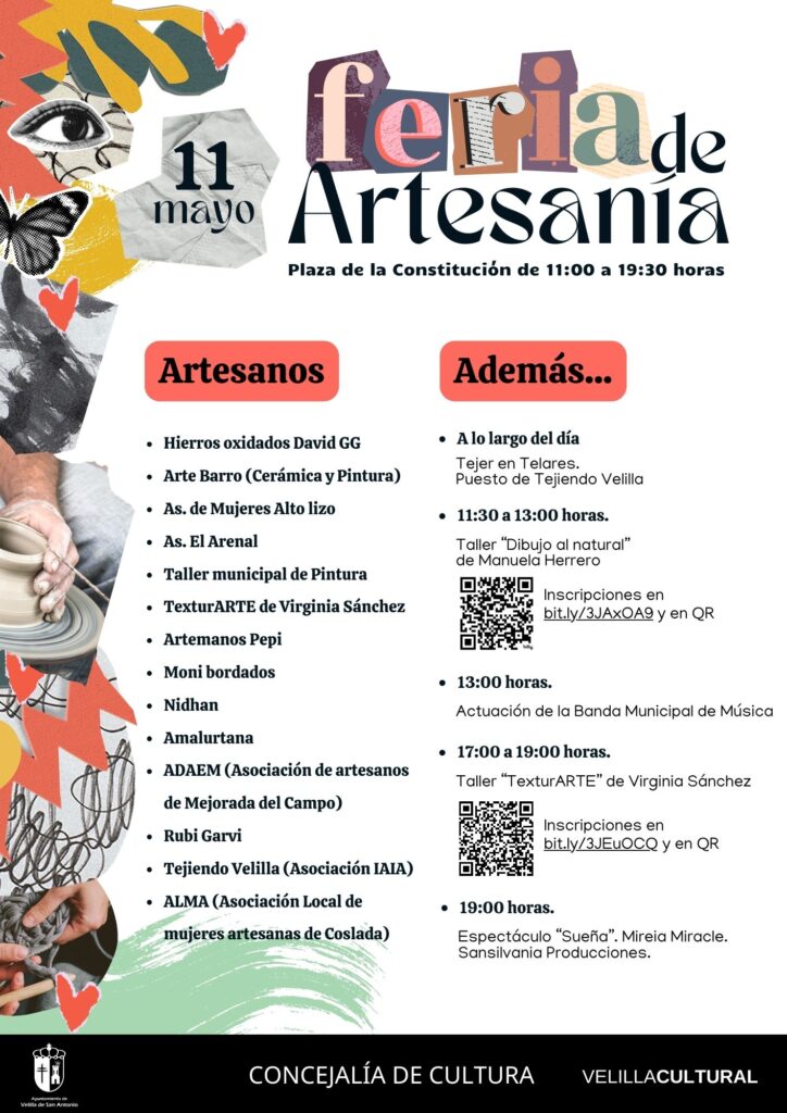 cartel feria artesania 2024