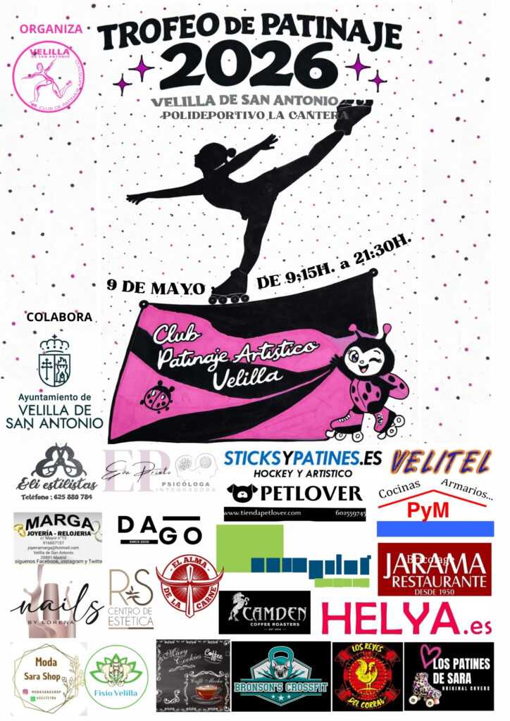 cartel trofeo patinaje 2026 mayo