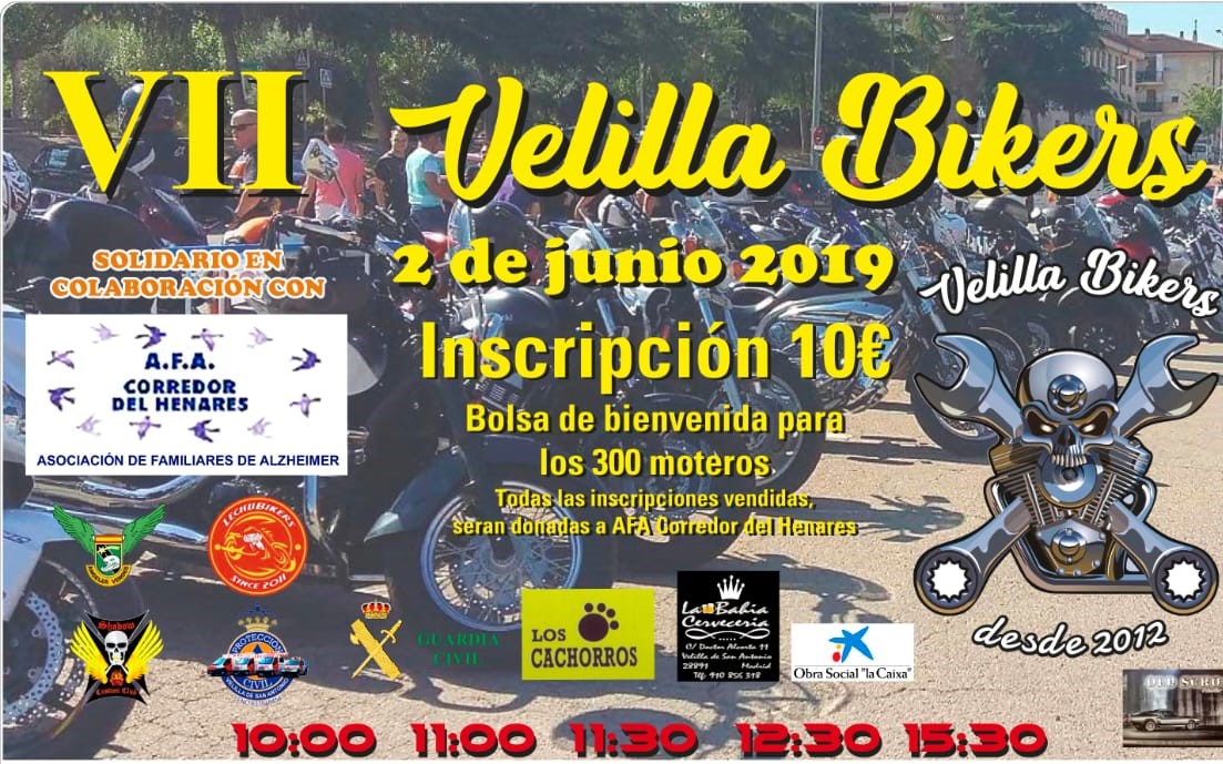 En junio regresa Velilla Bikers