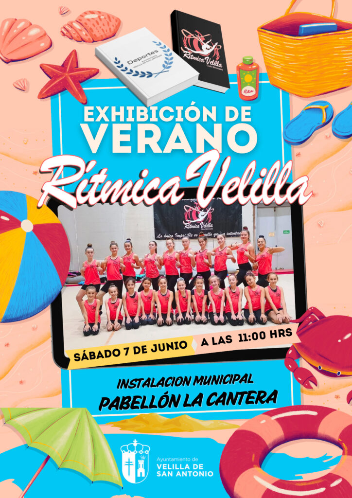 cartela exhibicion verano ritmica velilla 2025