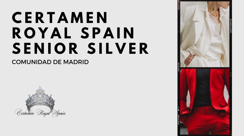 Velilla de San Antonio acogerá el próximo 10 de septiembre el Certamen Royal Spain Senior Silver en el Auditorio Mariana Pineda