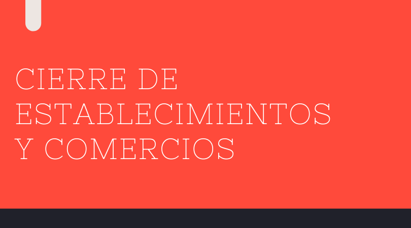 La Comunidad de Madrid ordena el cierre de los establecimientos y comercios, excepto de alimentación y primera necesidad