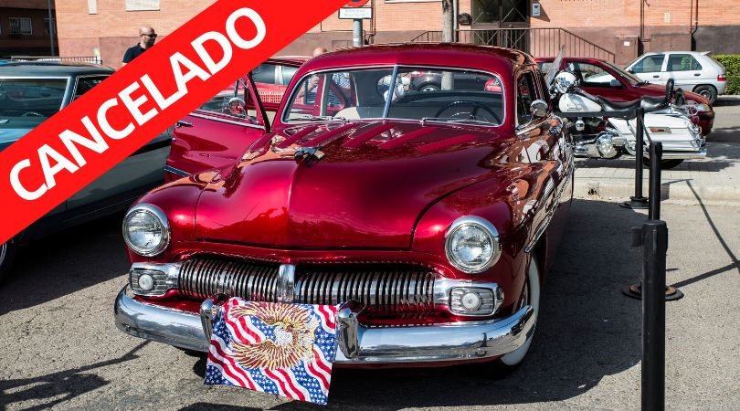 La organización del V Evento de coches clásicos y americanos Velilla de San Antonio ha cancelado el evento programado para el 3 de septiembre