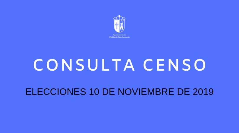 Consulta del censo electoral Elecciones 10 de noviembre