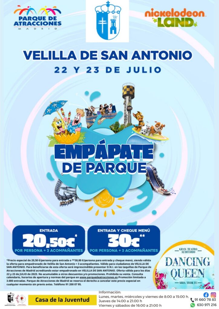 dia especial parque atracciones 2023