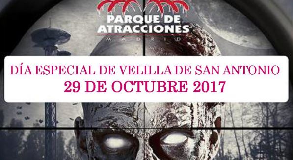 Día de Velilla en el Parque de Atracciones de Madrid Halloween Día de Velilla en el Parque de Atracciones de Madrid Halloween