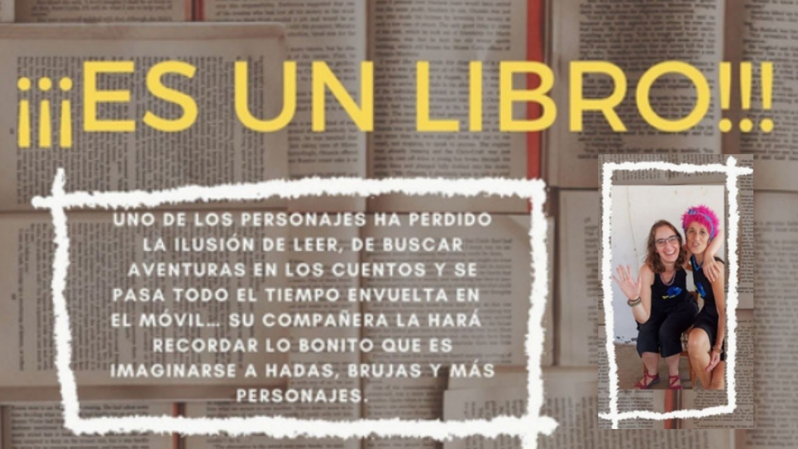 CUENTACUENTOS "¡¡¡Es un libro!!!". La Colasa + María José + Pablo El Volador