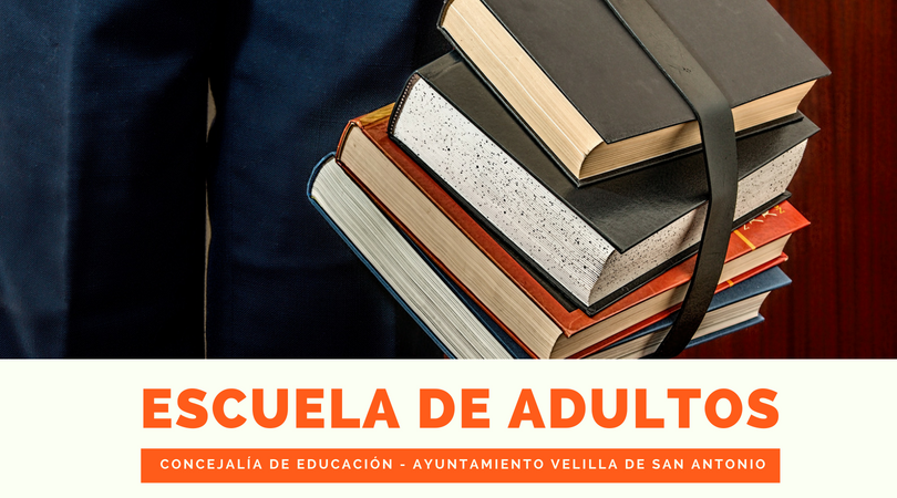 Matriculación en la Escuela de Adultos, del 21 de junio al 2 de julio y a partir del 1 de septiembre