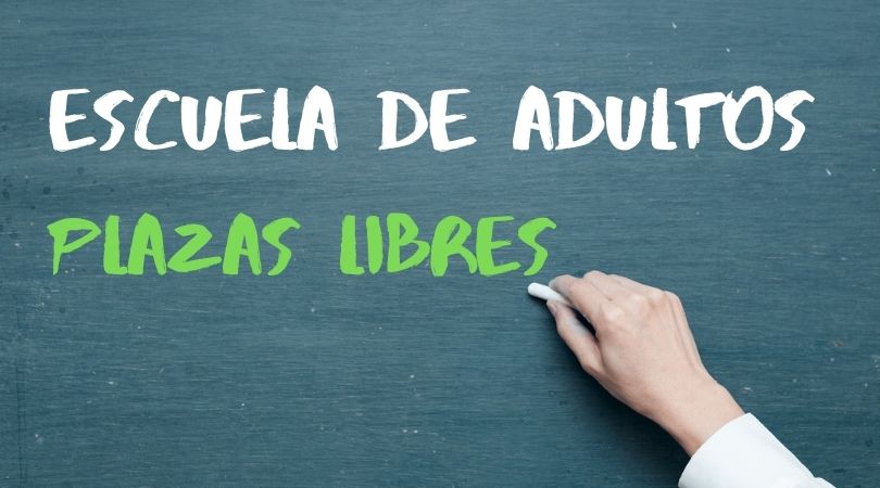 Plazas libres en la Escuela de Adultos Municipal para estudiar ESO y español para extranjeros