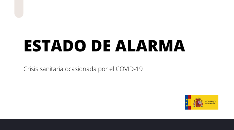 El Consejo de Ministros aprueba el Real Decreto Ley por el que se declara el Estado de Alarma