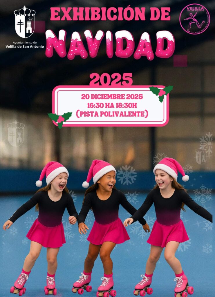 exhibicion patinaje navidad 2025