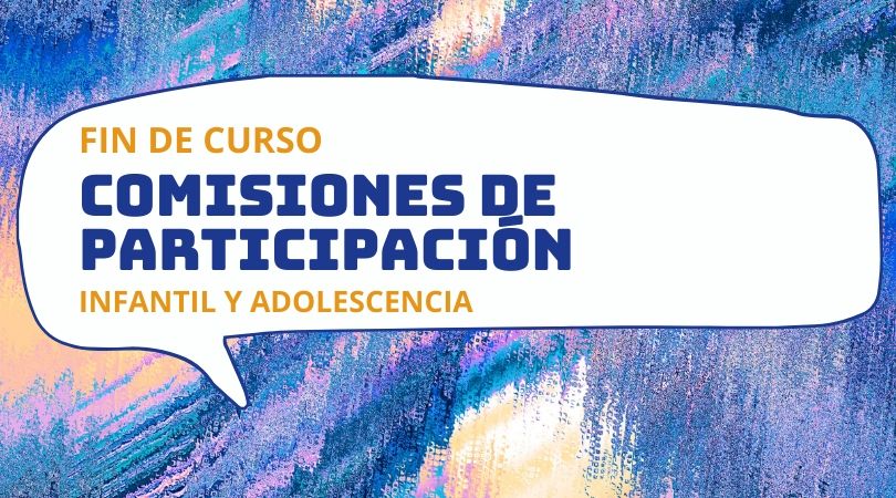 Las Comisiones de Participación Infantil y de Adolescencia cierran el curso con un vídeo resumen de las actividades de este año