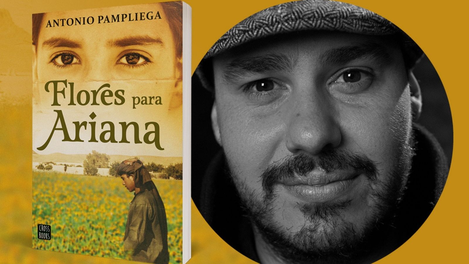Encuentro con Autores. "Flores para Ariana" de Antonio Pampliega Encuentro con Autores. "Flores para Ariana" de Antonio Pampliega