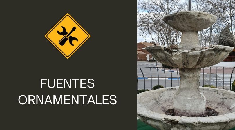 El Ayuntamiento de Velilla comenzará con los trabajos de reparación y mantenimiento de las fuentes ornamentales