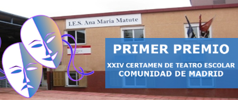 El IES Ana María Matute, Primer Premio del XXIV Certamen de Teatro Escolar de la Comunidad de Madrid