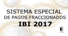 Sistema especial de pagos fraccionados IBI 2017