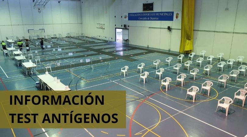 Información realización test de antígenos