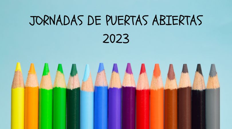 Jornadas de puertas abiertas en los centros educativos 2023