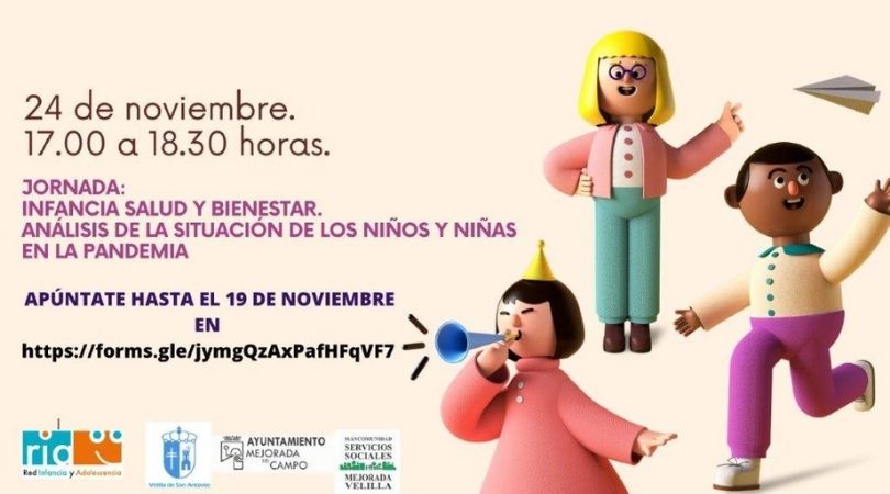 Jornada online “Infancia, salud y bienestar. Análisis de la situación de los niños y niñas en la pandemia”