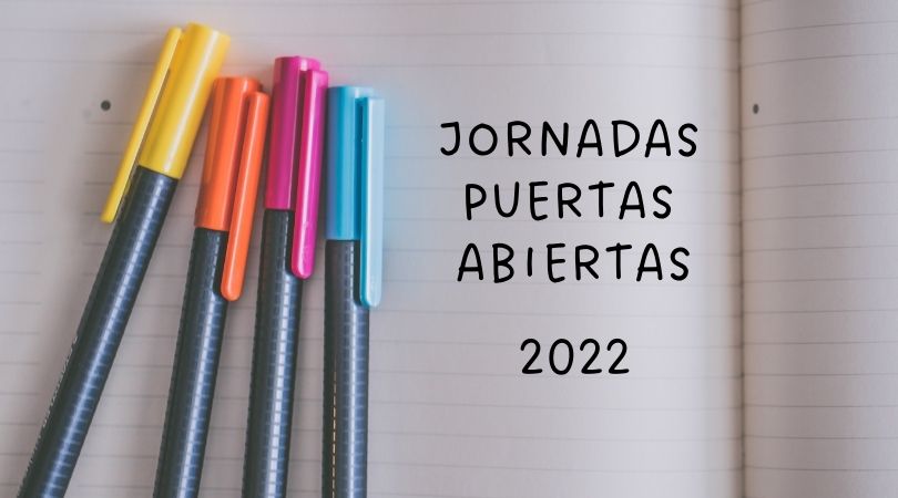 Jornadas de puertas abiertas centros educativos 2022