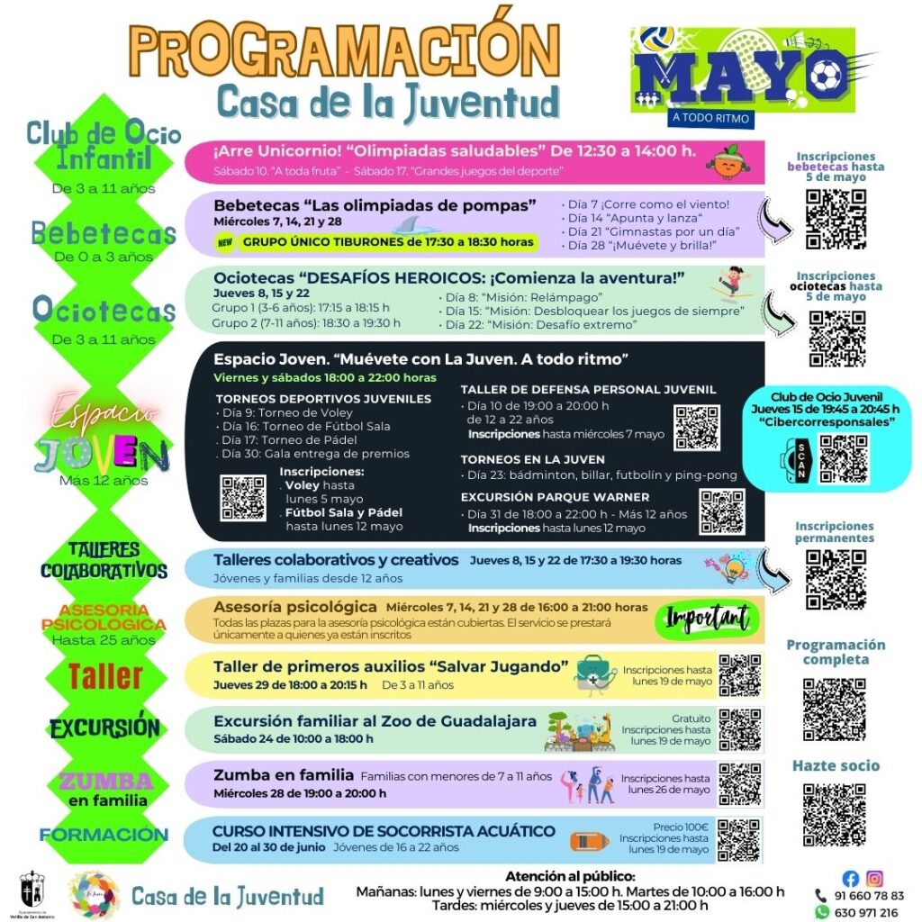 juventud mayo 2025