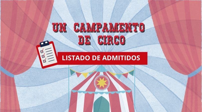 Listado admitidos campamentos urbanos Navidad 2022-23