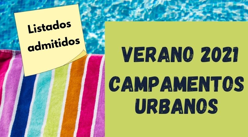 Listados campamentos verano 2021