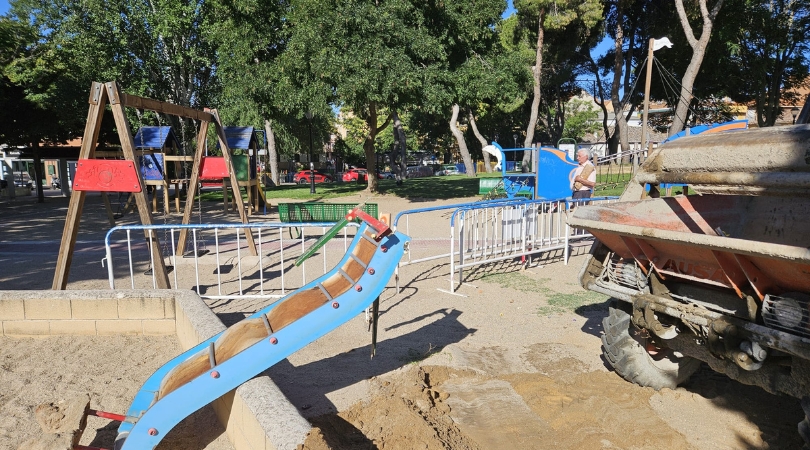 Comienzan las obras de remodelación del parque Sur