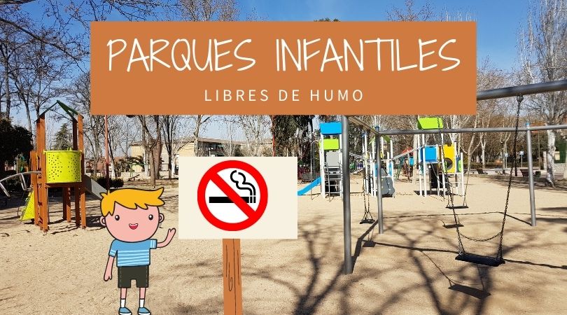 La concejalía de Servicios Generales nos recuerda que los parques infantiles son zonas libres de humo