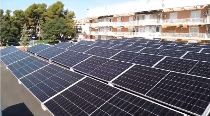 El Ayuntamiento de Velilla de San Antonio impulsa la sostenibilidad con una nueva instalación fotovoltaica en el CEIP Valdemera