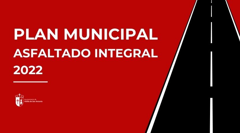 Los vecinos podrán consultar en la web municipal todas las novedades relacionadas con el Plan Municipal de Asfaltado Integral de Velilla
