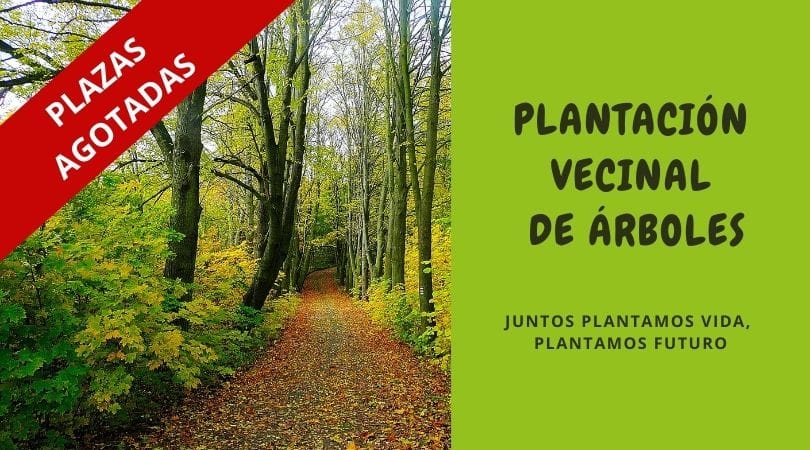 Plantación vecinal de árboles (PLAZAS AGOTADAS) Plantación vecinal de árboles (PLAZAS AGOTADAS)