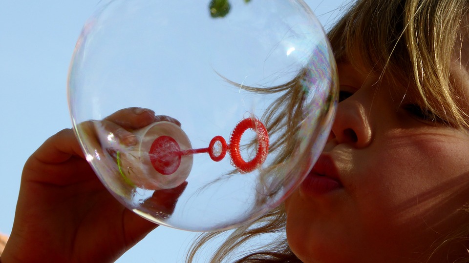 Taller de pompas de jabón refrescantes