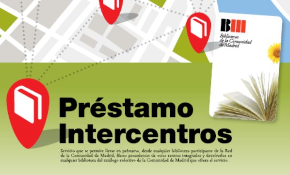 Información sobre la suspensión del servicio de préstamo intercentros