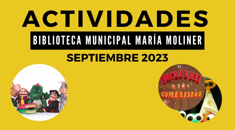 Septiembre en la Biblioteca María Moliner