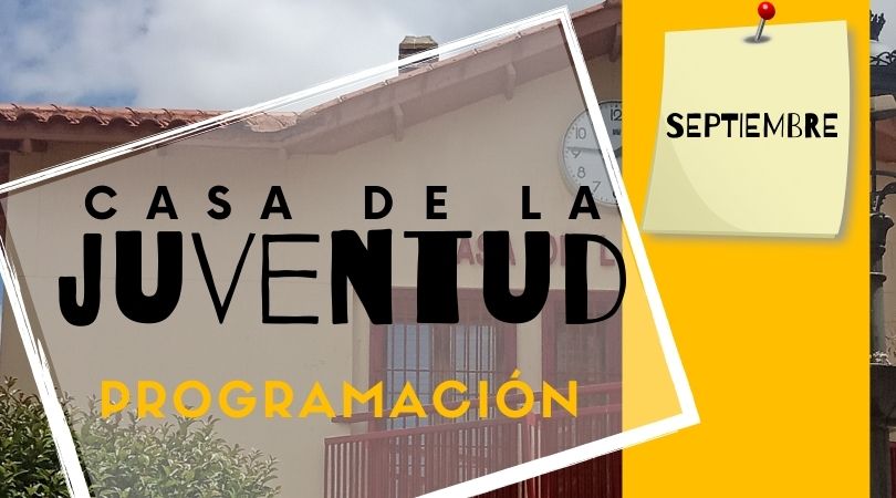 Actividades en la Casa de la Juventud en septiembre