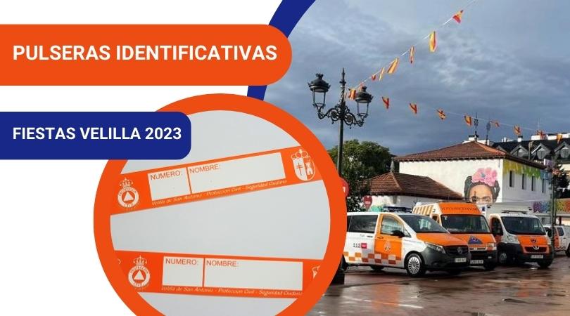 Protección Civil repartirá pulseras identificativas para los menores durante las Fiestas Patronales