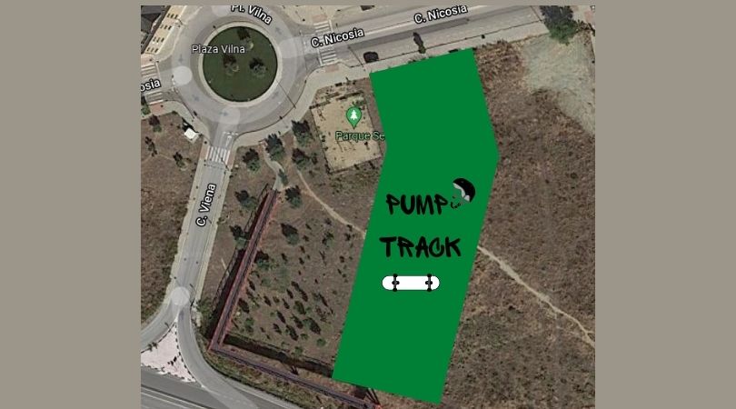Velilla contará con una pista de Pump Track en la zona del sector XXIII