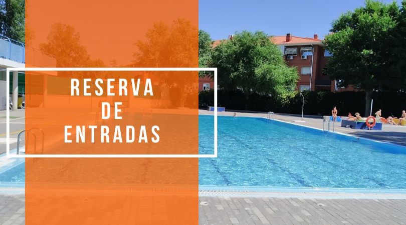 Información sobre reserva y pago de entradas para la piscina de forma presencial