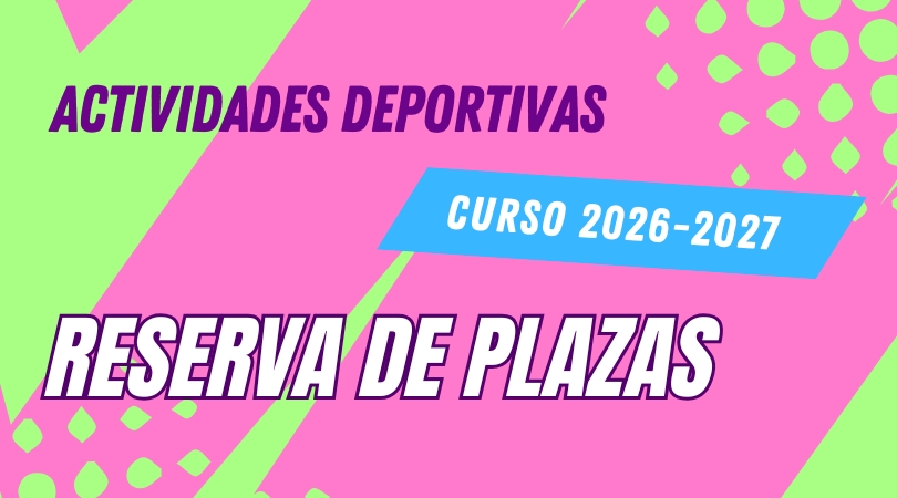 reserva plazas deportes 2026 2027