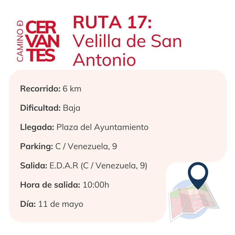 ruta 17 camino cervantes 2025