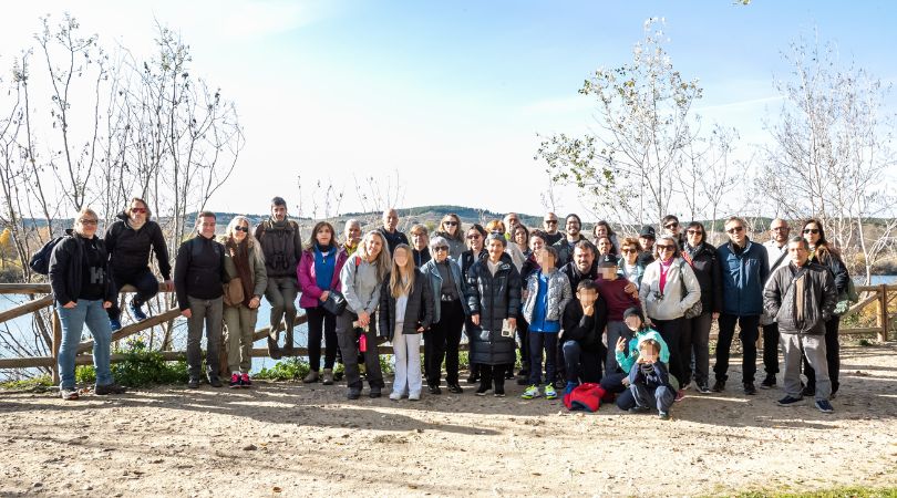 Con una ruta guiada por las lagunas cerramos las actividades de este año del Programa de Sensibilización Medioambiental