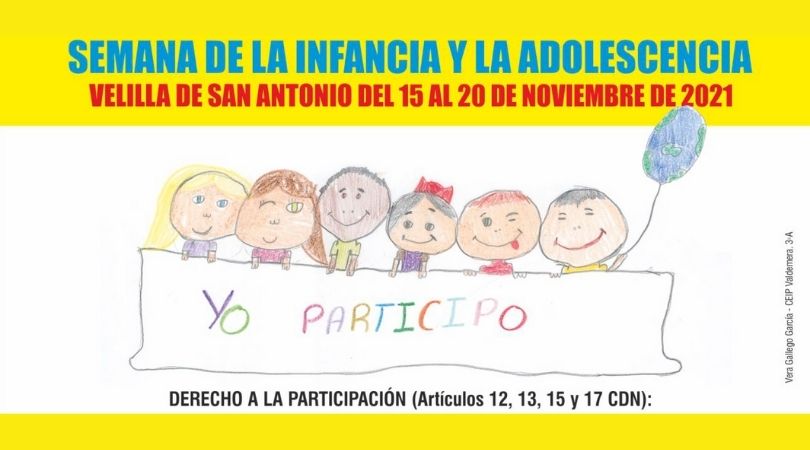 Del 15 al 20 de noviembre, Semana de la Infancia y Adolescencia