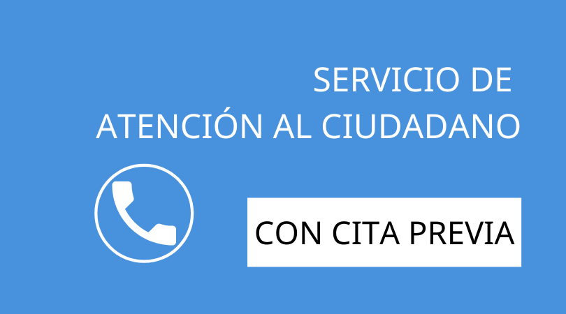 Atención presencial con cita previa en el Ayuntamiento