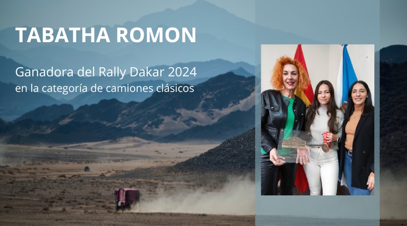 Tabatha Romon, ganadora del Rally Dakar 2024 en la categoría de camiones clásicos
