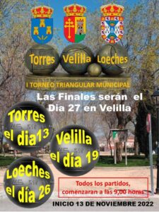 torneo petanca triangula 13 nov