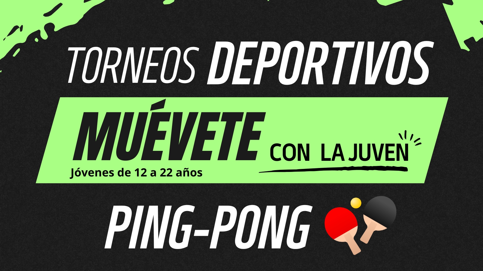 Torneo Ping-pong - Espacio Joven