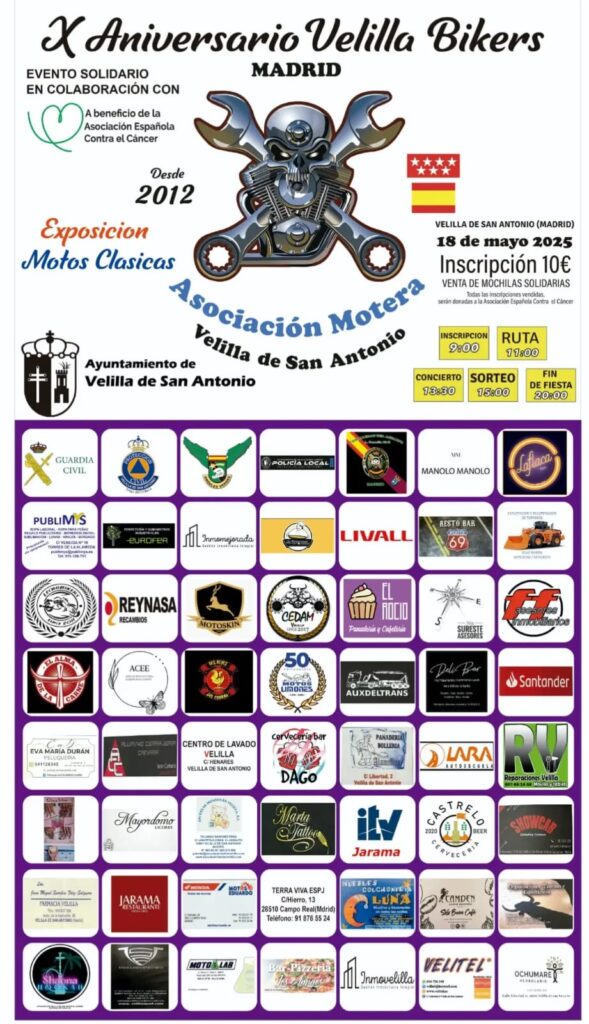 velilla bikers 2025