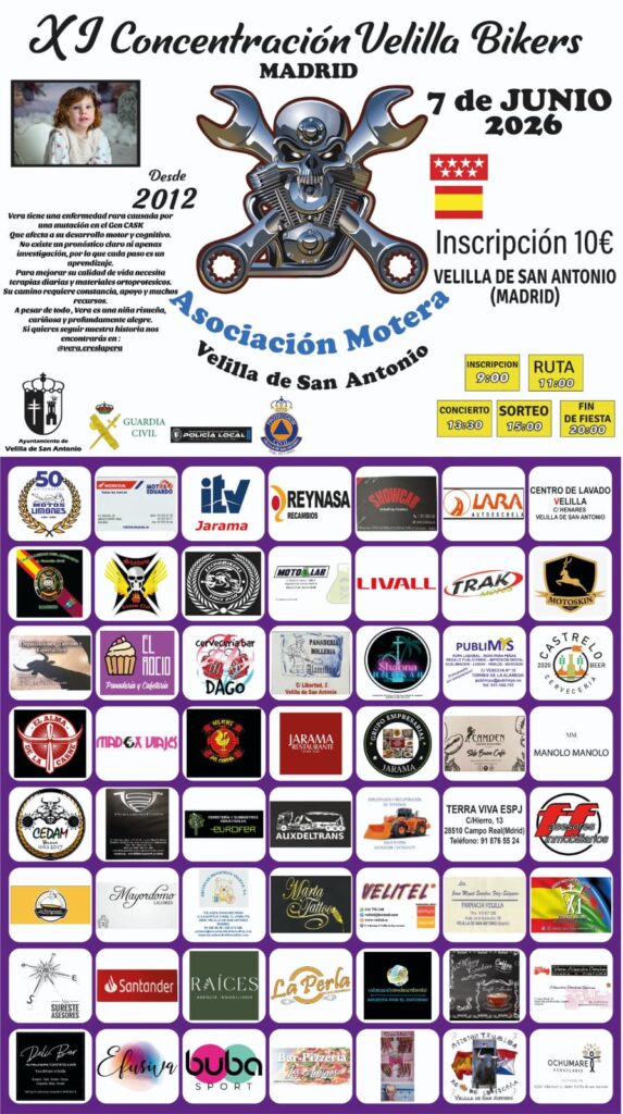 velilla bikers 7 junio 2026